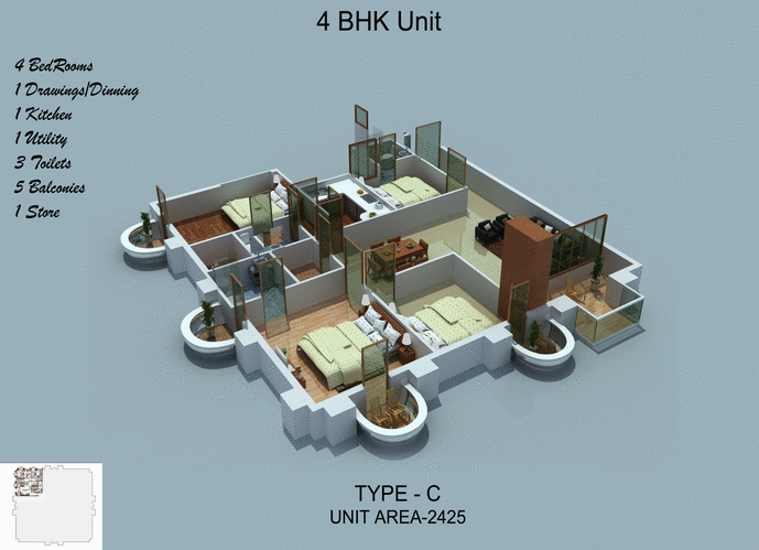 Proposed group housing at, Gokhle Marg
