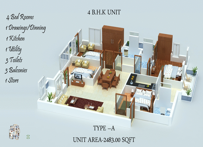 Cloud Nine at Wazer Hasan Road, Lucknow